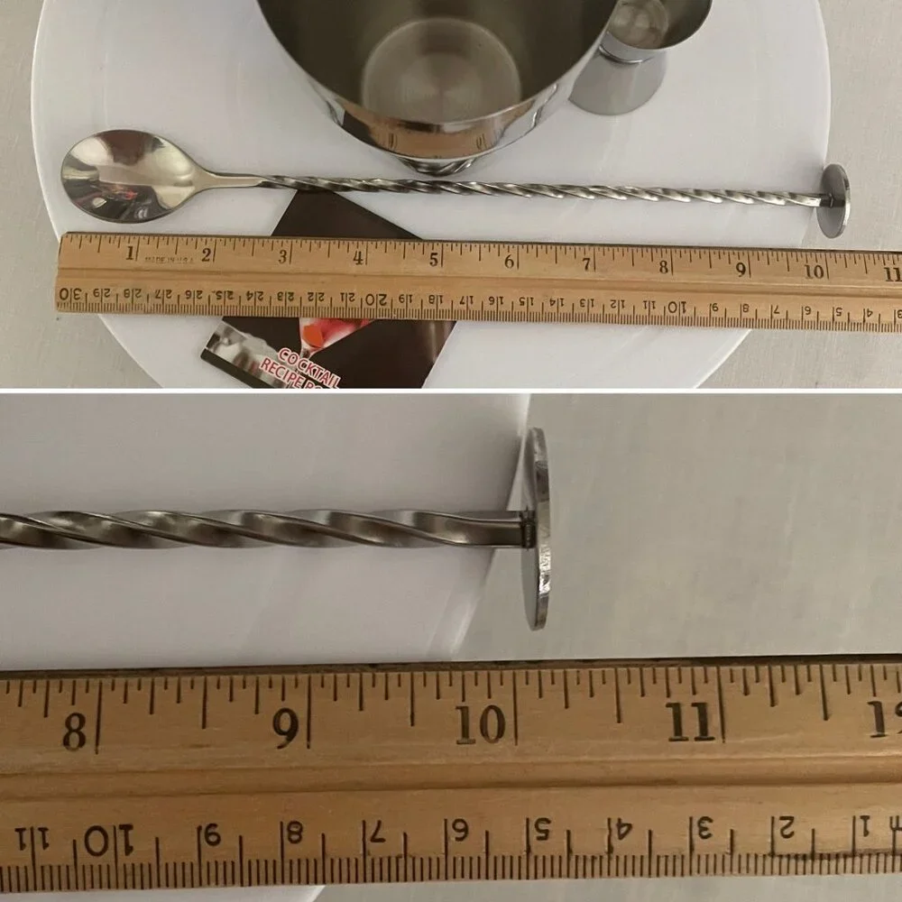 TNCO Cocktail Shaker Set With Jigger and Spoon